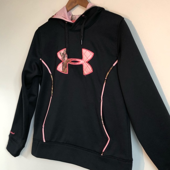 Under Armour Black 1247106 Storm Caliber Hoodie, M - Picture 9 of 15